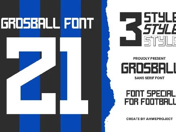 Grosball font