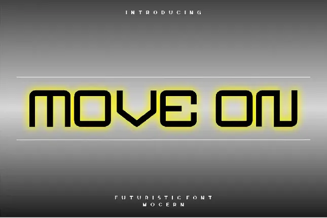 Move on font