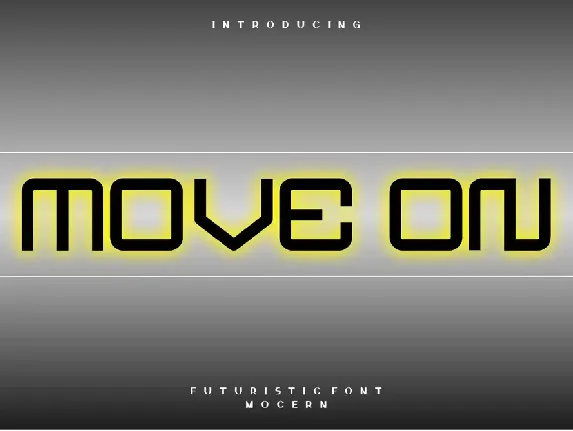 Move on font