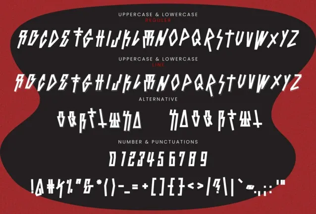 Mothergoss font