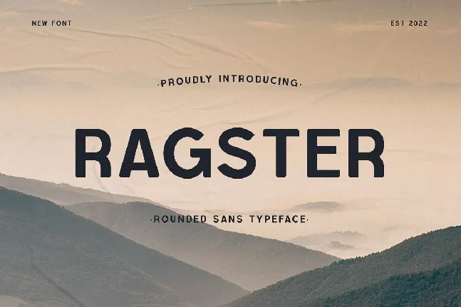 Ragster font