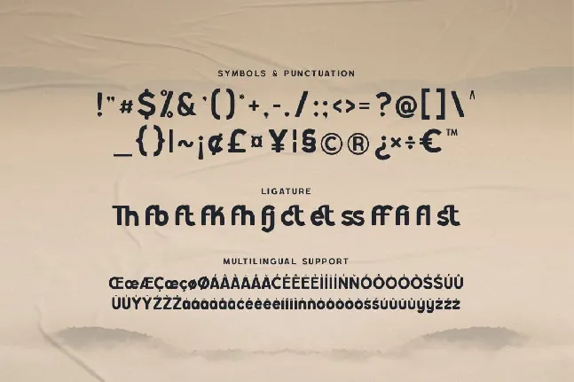 Ragster font