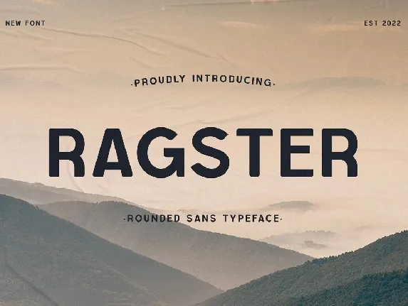 Ragster font