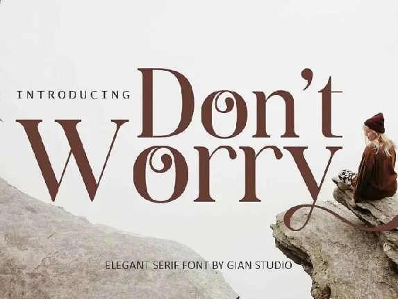 Dont Worry font