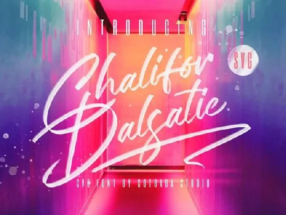 Chalifor Dalsatic Free font