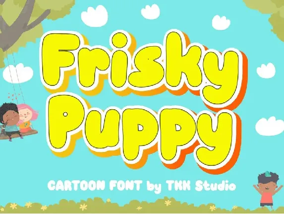 Frisky Puppy font