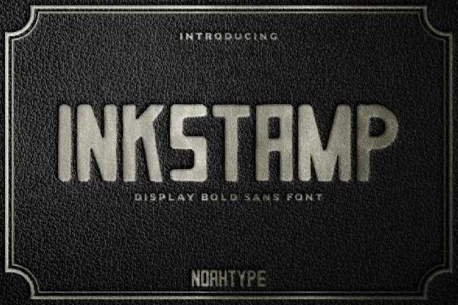 Inkstamp Demo font