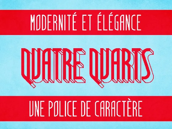 Quatre Quarts font