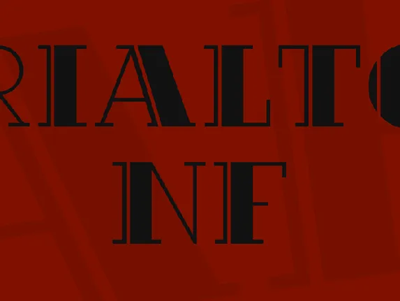 Rialto NF font