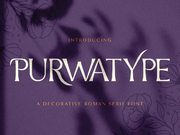 PURWATYPE font