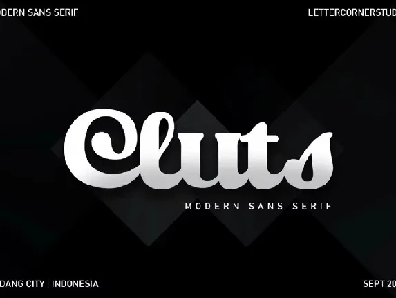 Cluts font