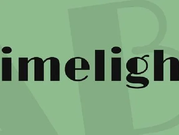 Limelight font