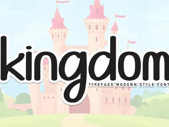 Kingdom Display font