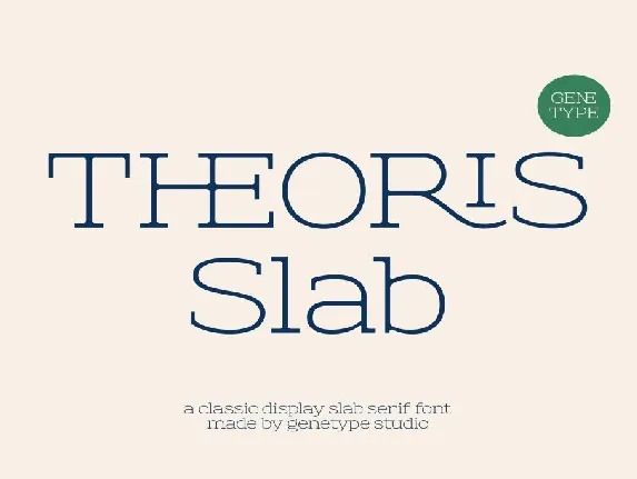 Theoris font