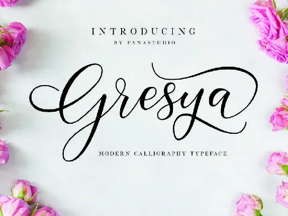 Gresya Script Free font