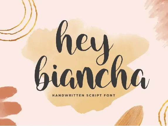 Hey Biancha font