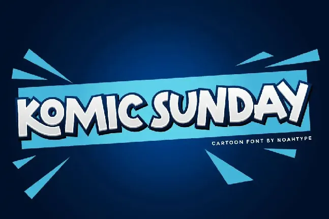 Komic Sunday Demo font