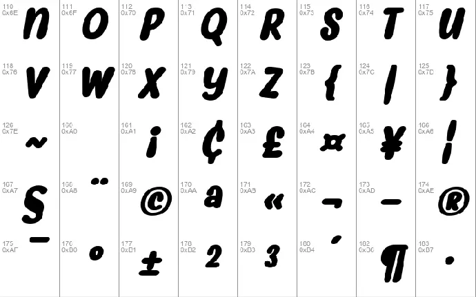 Myfrida font