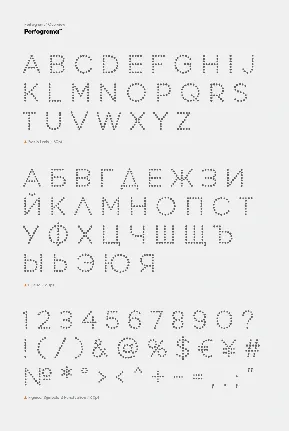 Perfograma font