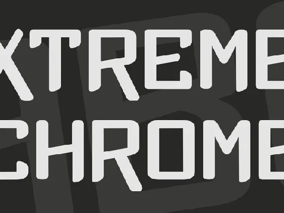 Xtreme Chrome font