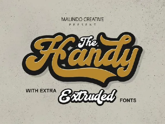 Handy Script font