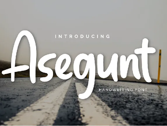 Asegunt font