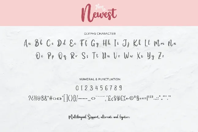 Newest font