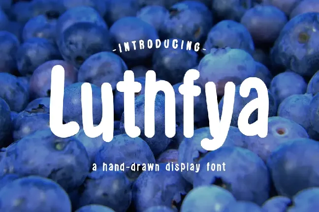 Luthfya font