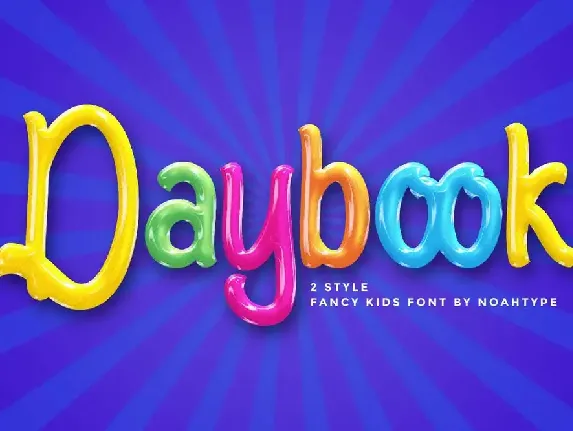 Daybook Demo font