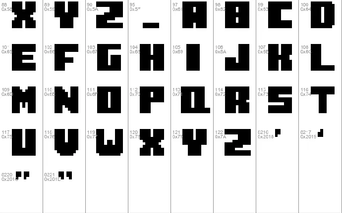 Mining At Midnight font