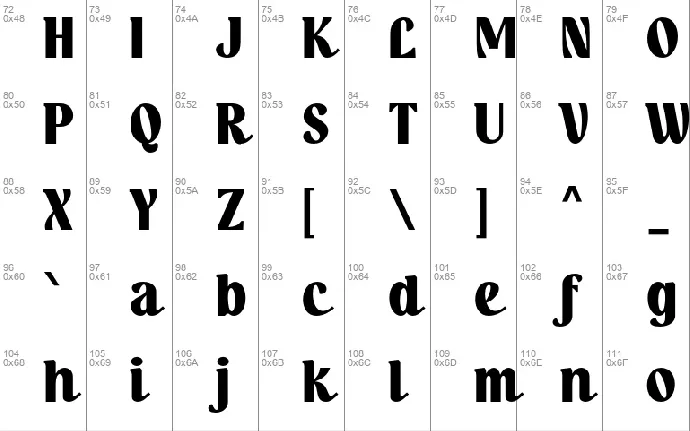 Classicismo font