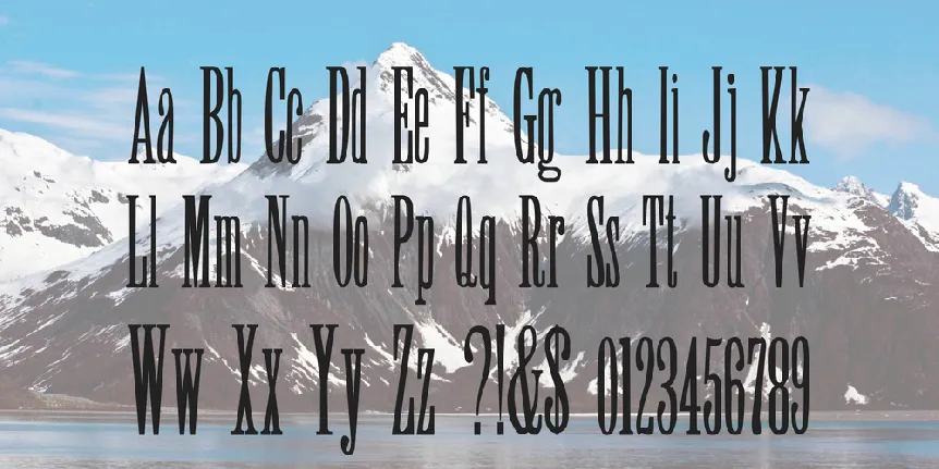 Sky High font