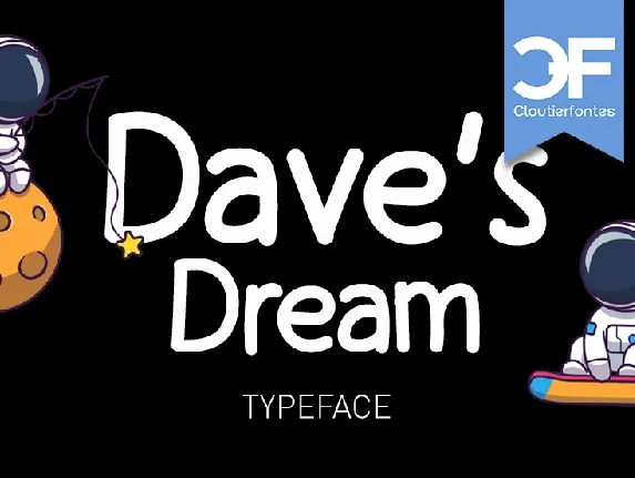 CF Daveâ€™s Dream font