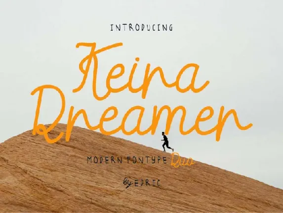 Keira Dreamer Script Duo font