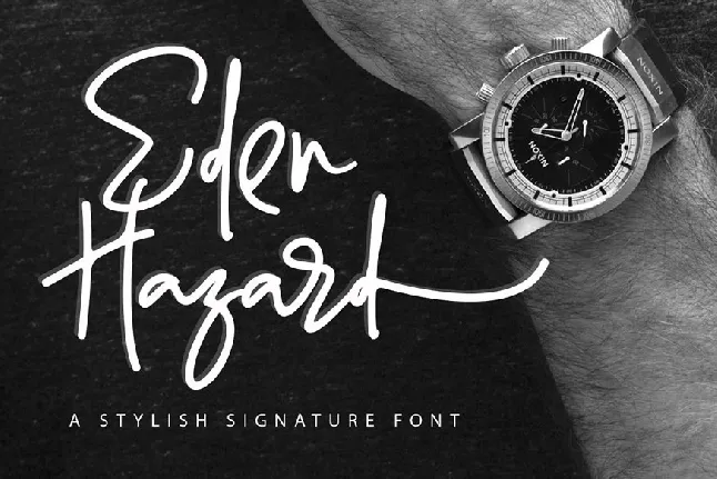 Eden Hazard font