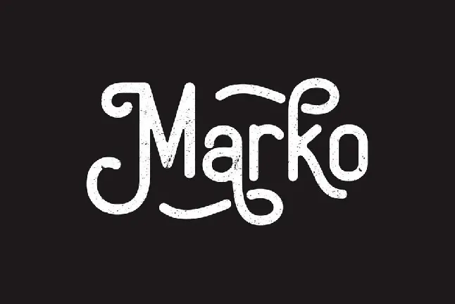 Marko font