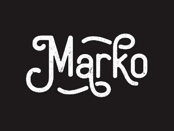 Marko font