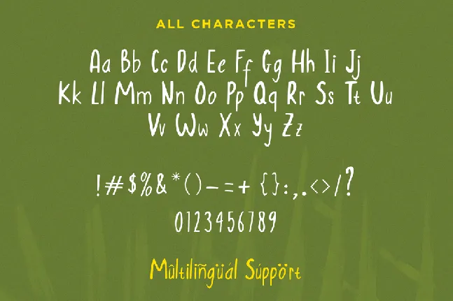 A TRULY HOOK DEMO font