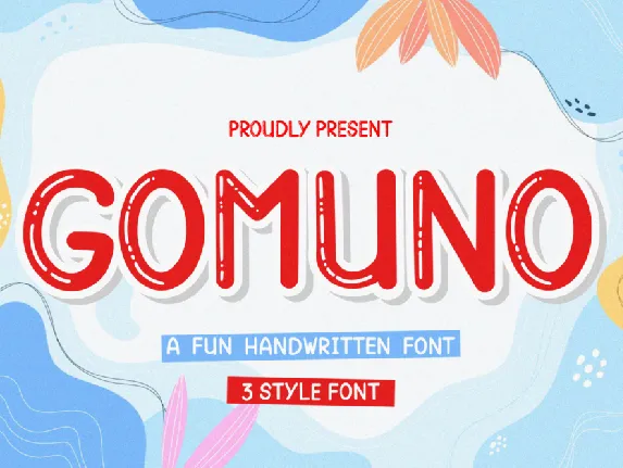 Gomuno font