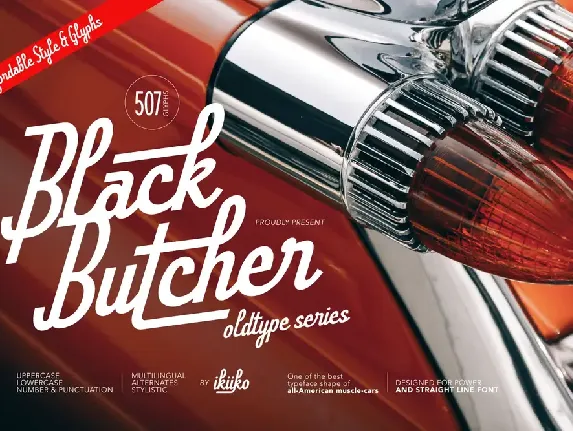 Black Butcher font