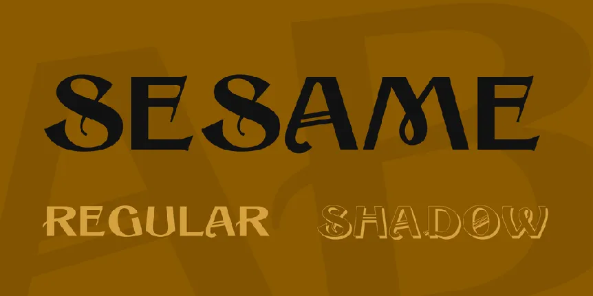 Sesame font