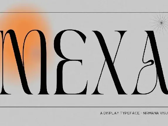 Mexa font