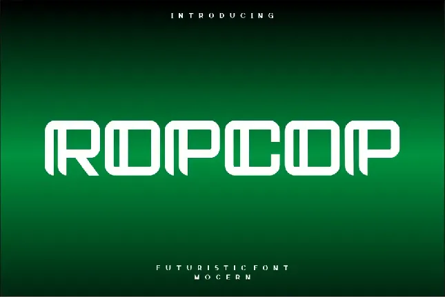 Ropcop font