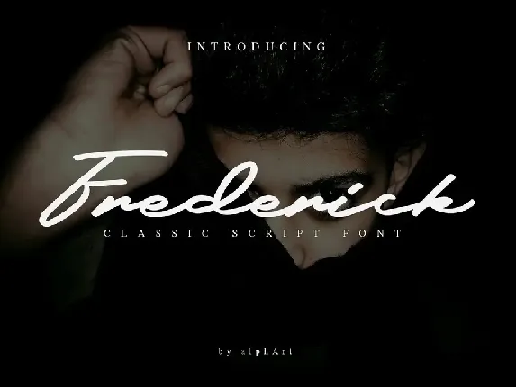 Frederick Script font