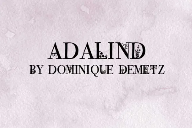 Adalind font