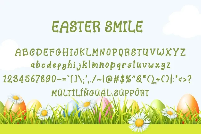 Easter Smile Demo font