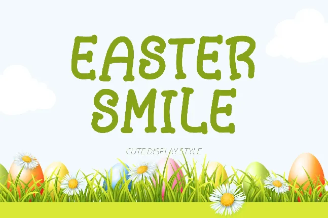 Easter Smile Demo font