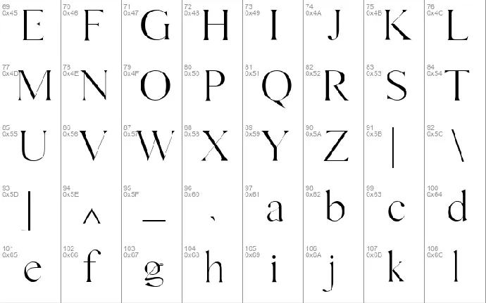 Gallient font