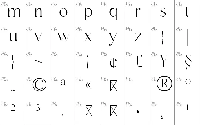 Gallient font