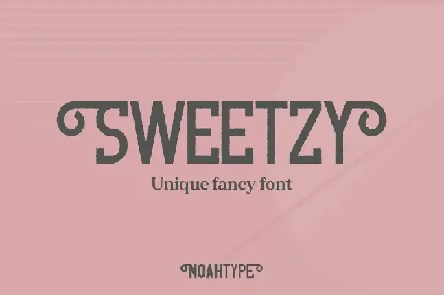 Sweetzy Demo font